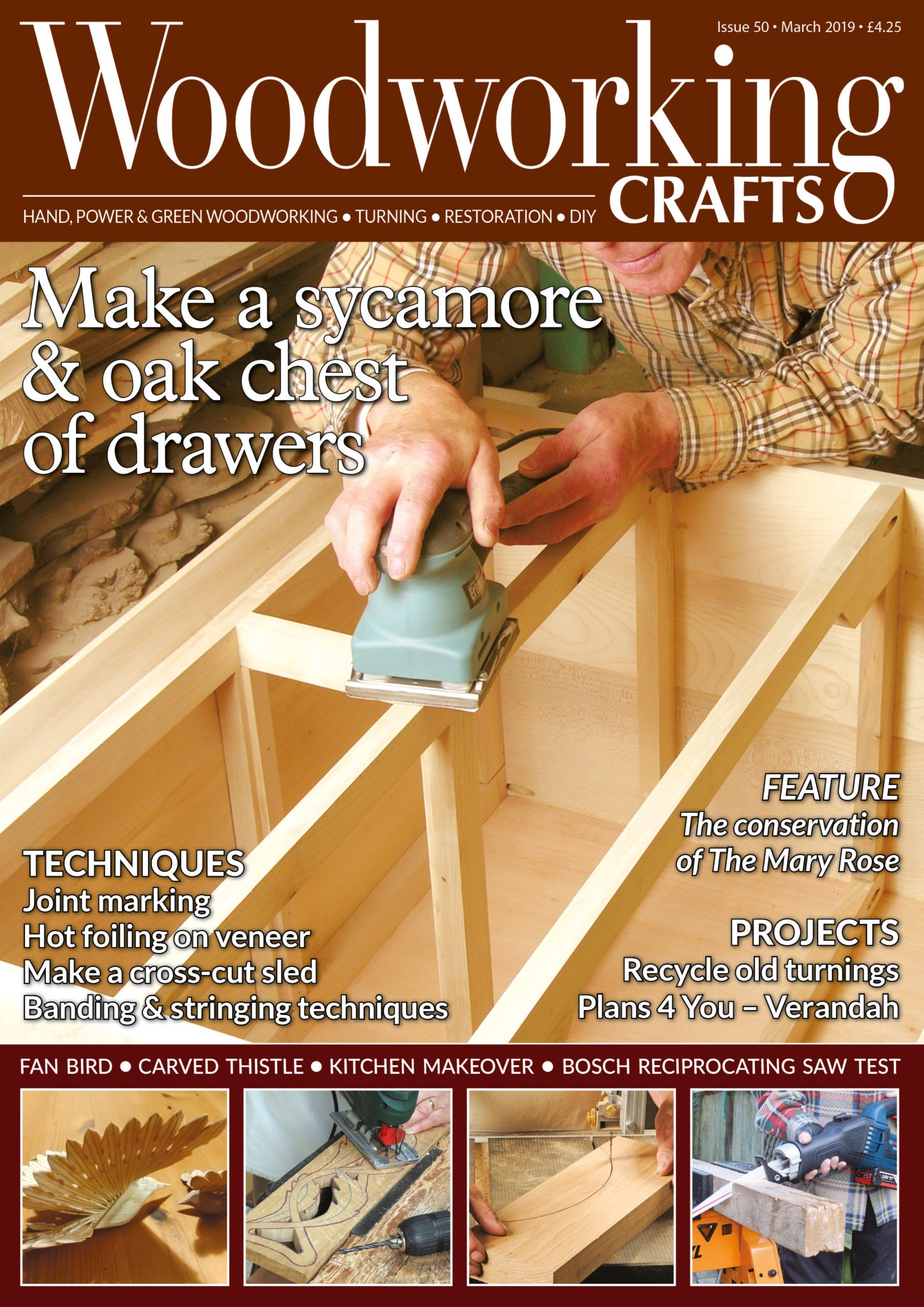 Woodworking Crafts magazine - Subscribe - GMC Publications