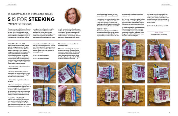 Knitting Magazine 252 Spread 2