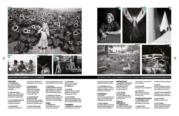 Black+White Photography 291 Contents