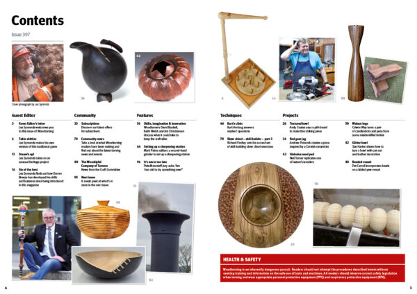 Woodturning 397 Contents