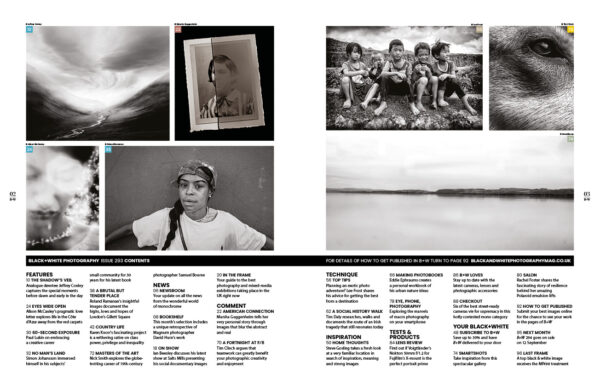 Black+White Photography 293 Contents