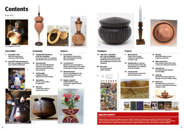 Woodturning 402 Contents