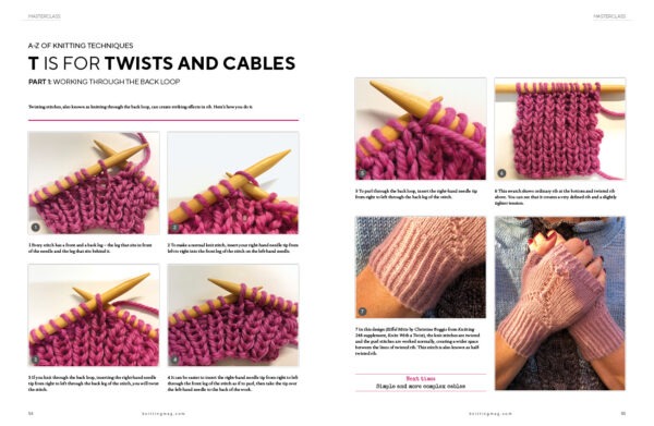 Knitting Magazine 257 Spread 2